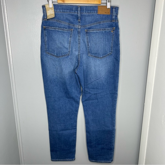 MADEWELL NWT The Perfect Vintage Crop Denim Jeans - Picture 5 of 8
